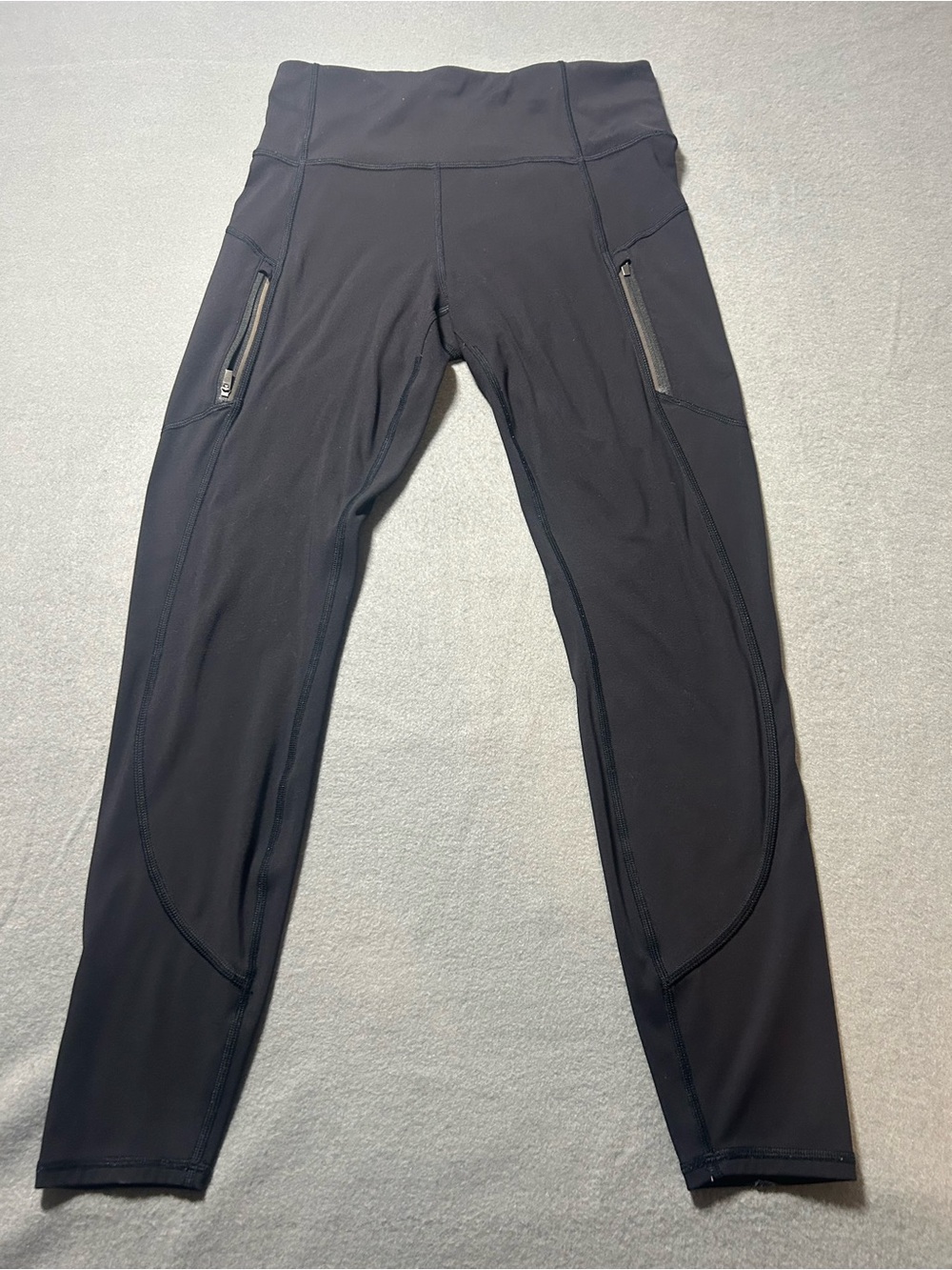 Athleta Black Rainier High-Rise Performance Tights
